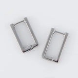 Howards  Narelle Waterproof rectangle Hoop Earrings