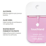 Touchland Berry Bliss power mist hand sanitizer
