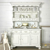 dixie belle chalk mineral paint fluff hutch