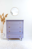 dixie belle chalk mineral paint lucky lavender furniture