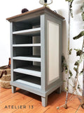 dixie belle chalk mineral paint manatee gray furniture