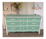 dixie belle mint julep dresser chalk paint