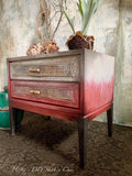 dixie belle rustic red chalk mineral paint furniture