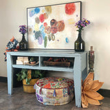 dixie belle savannah mist table chalk paint