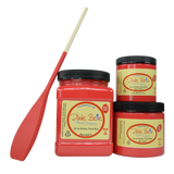 dixie belle chalk mineral paint honky tonk red