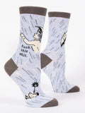 Blue Q Fuck this Shit womens socks