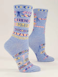 Blue Q Womens socks Friend Power