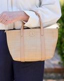 Caroline Hill Georgie Mini Tote Natural