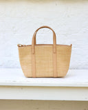 Caroline Hill Georgie Mini Tote Natural