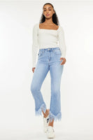 Kan Can High Rise jeans Crop Bootcut Denim