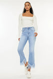 Kan Can High Rise jeans Crop Bootcut Denim
