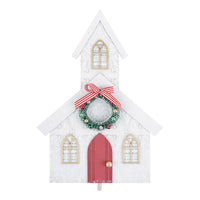 Glory Haus Christmas Church Topper