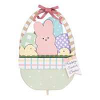 Glory Haus Easter peeps basket topper