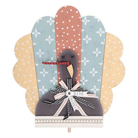 Glory Haus colorful give thanks turkey topper