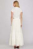 White Maxi Skirt