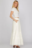 White Maxi Skirt