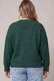 Green Long Sleeve Merry Sweater
