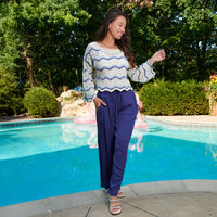 crocheted sweater