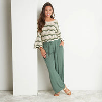 crochet sweater 
