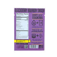 Blackberry Bourbon Smash single serve drink mix by Nick Moble's