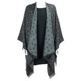 Snow Leopard Wrap Black