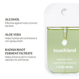 Touchland hand sanitizer  Applelicious power mist