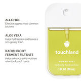 Touchland Vanilla Blossom power mist hand sanitizer