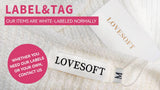 Customized Label Brand Service: Lovesoft Brand Label