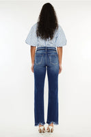 Kan Can High Rise straight jeans dark wash
