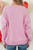 Pink Love Valentine Sweater