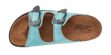 Corkys Footwear Atta Girl Teal slip on sandals
