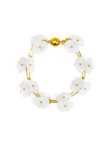 Kalani Lotus Flower Magnet Bracelet Multiple Colors
