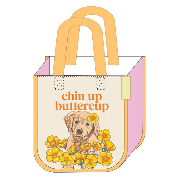 Simply Southern Eco Bags Chin up buttercup small