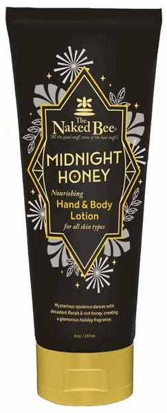 Naked Bee Midnight Honey 8 oz hand and body lotion