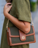 Caroline Hill Collins Crossbody Olive