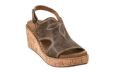 Corkys Footwear Darlin sandal in cognac brown