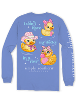 Simply Southern Long sleeve t shirt Ducks in a row