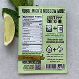 Moscow Mule single serve drink mix by Noble Mick's