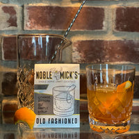 noble mick's old fashioned craft cocktail drink mix