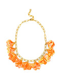 Lucy Necklace iridescent petals Multiple Color Options