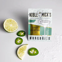 Spicy Margarita single serve drink mixes by Noble Micks
