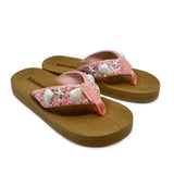 Tidewater Sandals Seaside Sparkle Pink Flip flops