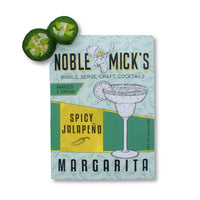 Spicy Margarita single serve drink mixes by Noble Micks