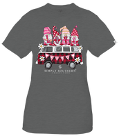 SImply Southern love gnome tshirt