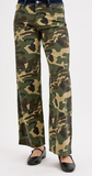 Risen Slouchy wide straight jeans Camo