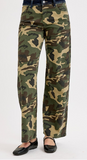 Risen Slouchy wide straight jeans Camo