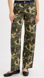 Risen Slouchy wide straight jeans Camo