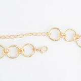 Howards Simone Linked Necklace Gold