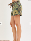Risen Slouchy Camo shorts