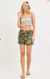 Risen Slouchy Camo shorts